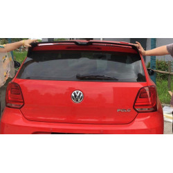 Carbonteile Tuning 2761 - Heckspoiler Spoiler Lippe ABS Glanz Schwarz passend für Volkswagen Polo 6R 2011-2018