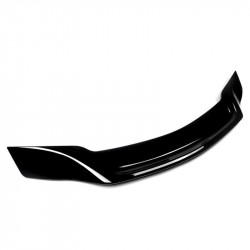 Pièces en carbone Tuning 2778 - Heckspoiler Spoiler Lippe Deep V2 ABS Glanz Schwarz passend für Mercedes-Benz C204 C-Klasse +...