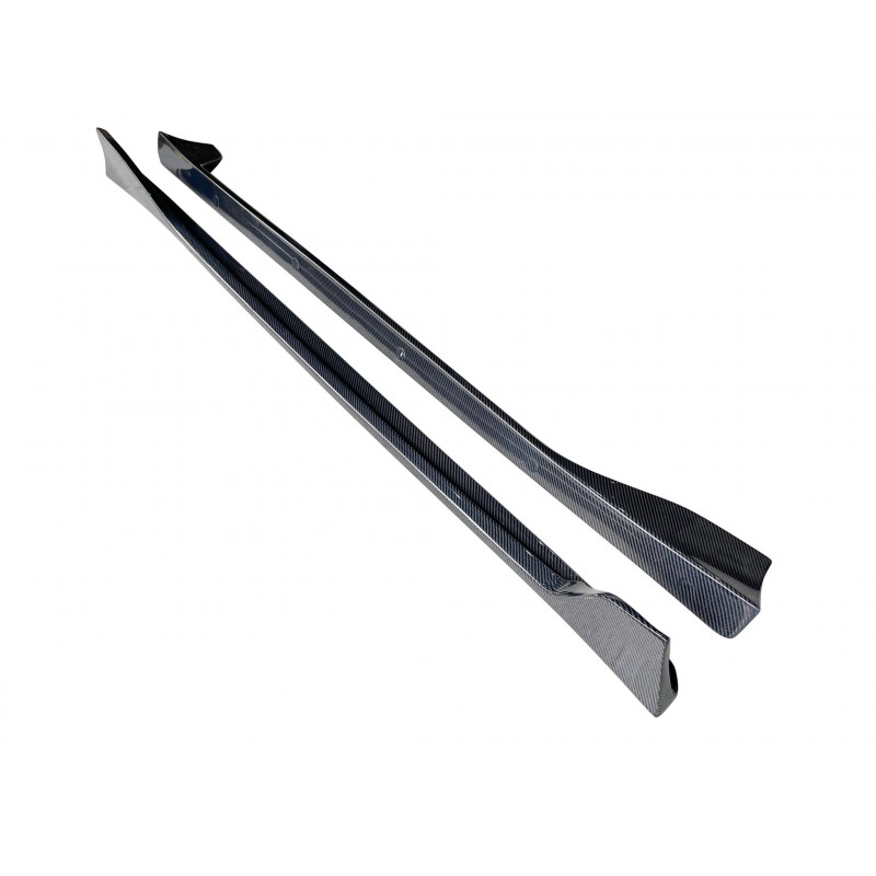 Carbonteile Tuning 2342 - Sideskirt Seitenschweller Ansatz V2 Carbon passend für Toyota Supra MK5 A90