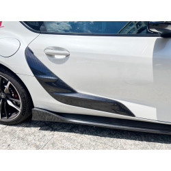 Pièces en carbone Tuning 2346 - Türverkleidung Tür Verkleidung Ansatz Performance Carbon passend für Toyota Supra MK5 A90
