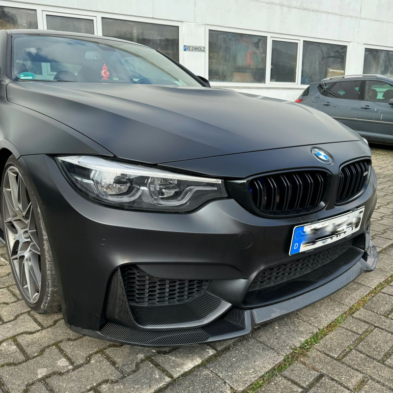 Pièces en carbone Tuning 2091 - Frontlippe Clubsport V2 Carbon passend für BMW F80 F82 F83 M3 M4