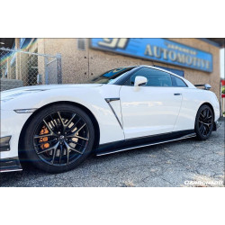 Carbonteile Tuning 2362 - Sideskirt Seitenschweller Ansatz V1 Carbon passend für Nissan GTR R35 2008-2016