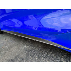 Pièces en carbone Tuning 2369 - Sideskirt Seitenschweller Ansatz Carbon passend für Corvette C8