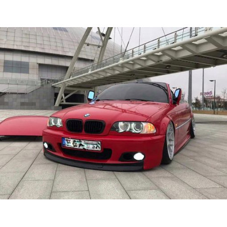 Carbonteile Tuning 2733 - Frontlippe Lippe Schwert ABS Glanz Schwarz passend für BMW 3er E46 M Tech 2