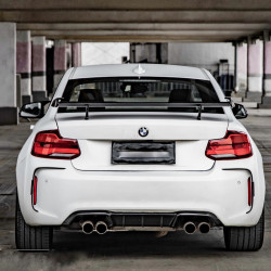 Carbonteile Tuning 2387 - Heckflügel Spoiler Flügel Performance Vollcarbon passend für BMW M2 F87 M3 F80 M4 F82