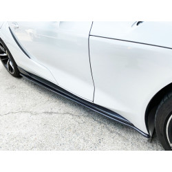 Pièces en carbone Tuning Sideskirt Seitenschweller Ansatz V3 Carbon passend für Toyota Supra MK5 A90 - 2395