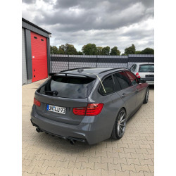 Carbonparts Tuning Heckspoiler Spoiler Lippe Ansatz ABS Glanz Schwarz für BMW 3er F31 Touring - 2811