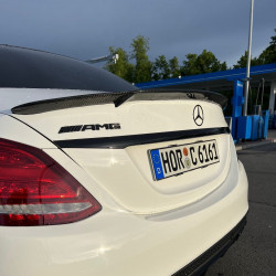 1710 - Heckspoiler Carbon passend für Mercedes-Benz C-Klasse W205 + C63 + C63S
