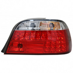 Pièces en carbone Tuning LED Tail Lights passend für BMW 7 Series E38 (06.1994-07.2001) Red White