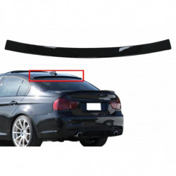 Pièces en carbone Tuning Dachspoiler für BMW Serie 3 E90 Limousine 2004-2010 Glänzend schwarz