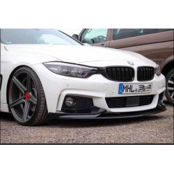 Carbonparts Tuning 1289 - Front lip V1.1 black gloss fits BMW 4 Series F32 F33 F36