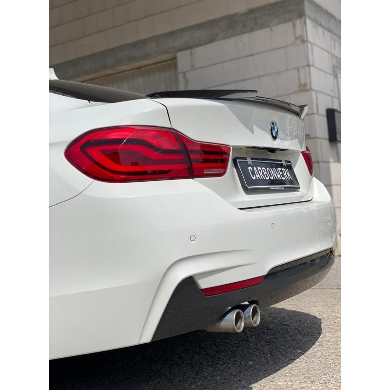 1591 - Heckspoiler Highkick ABS schwarz Glanz passend für BMW 4er F36