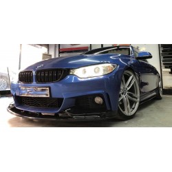 Carbonparts Tuning 1603 - Front lip performance ABS black glossy fits BMW 4 series F32 F33 F36