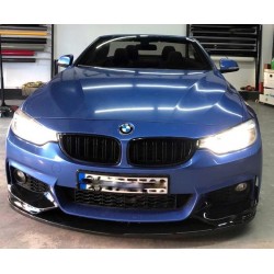 Carbonparts Tuning 1603 - Front lip performance ABS black glossy fits BMW 4 series F32 F33 F36