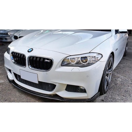 Carbonparts Tuning 1057 - Front lip spoiler V3 Carbon fits BMW 5 Series F10 F11